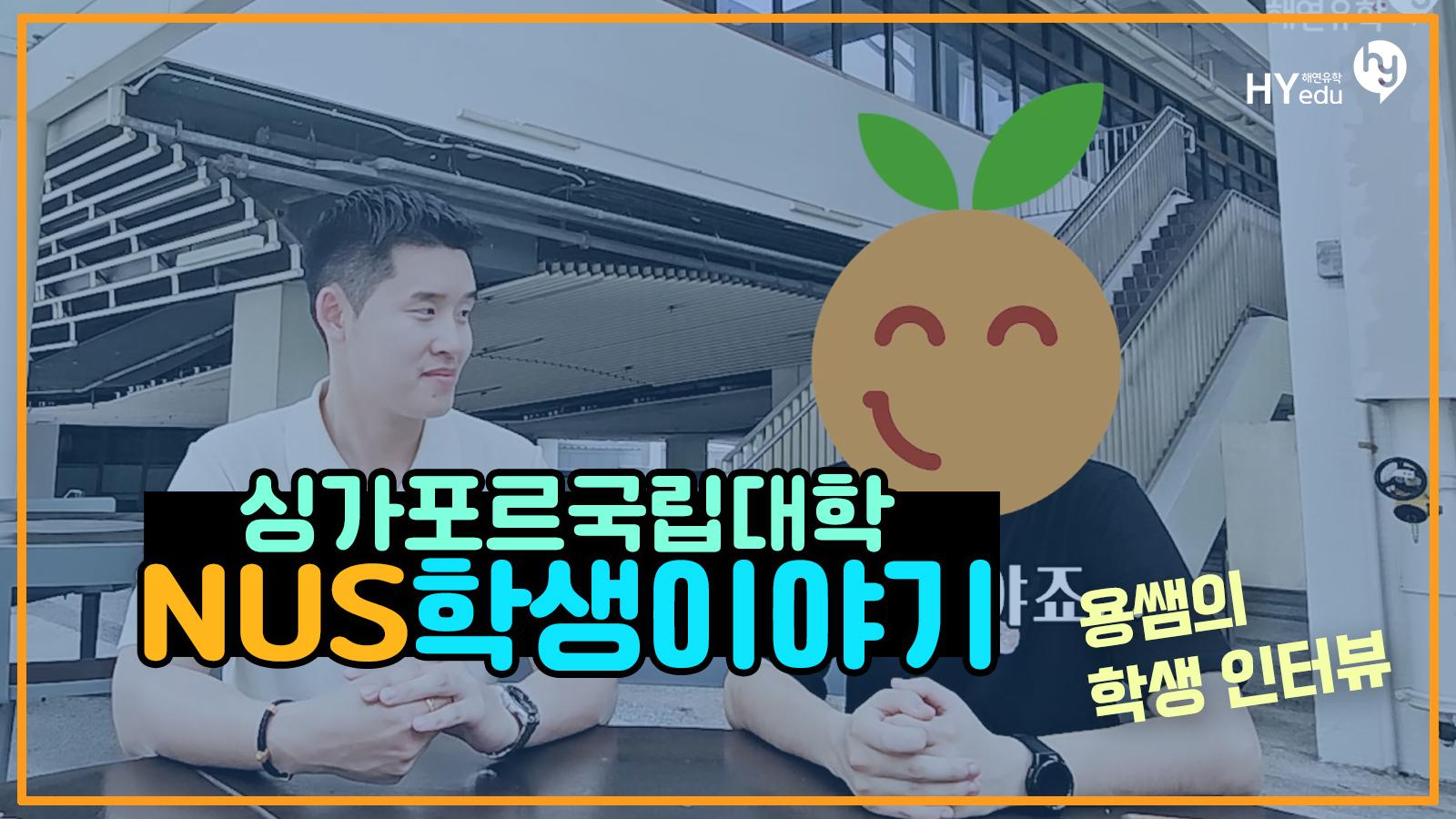 싱가포르 NUS 전기전자공학과 재학생 후기