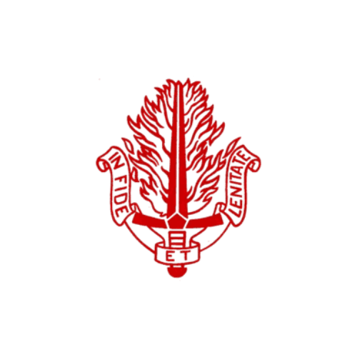 St. John the Baptist Diocesan High School 세인트 존스 고등학교 로고