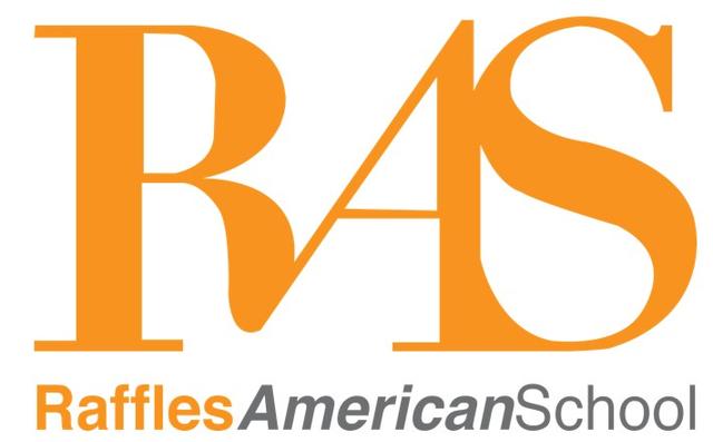 Raffles American School (RAS) 로고