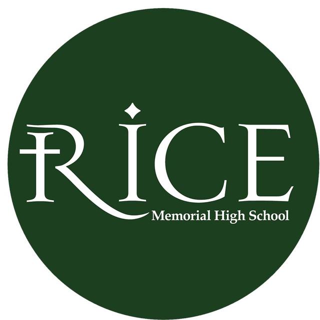 Rice Memorial High school 라이스 메모리얼 하이스쿨 로고