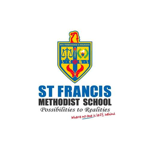ST FRANCIS METHODIST SCHOOL (SFMS 감리교계 사립학교) 로고